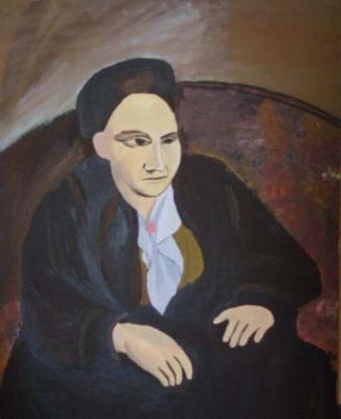 Gertrude Stein Pablo Picasso 1906 The Stockholm Shelf