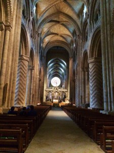Nave of Durham Cathedral 